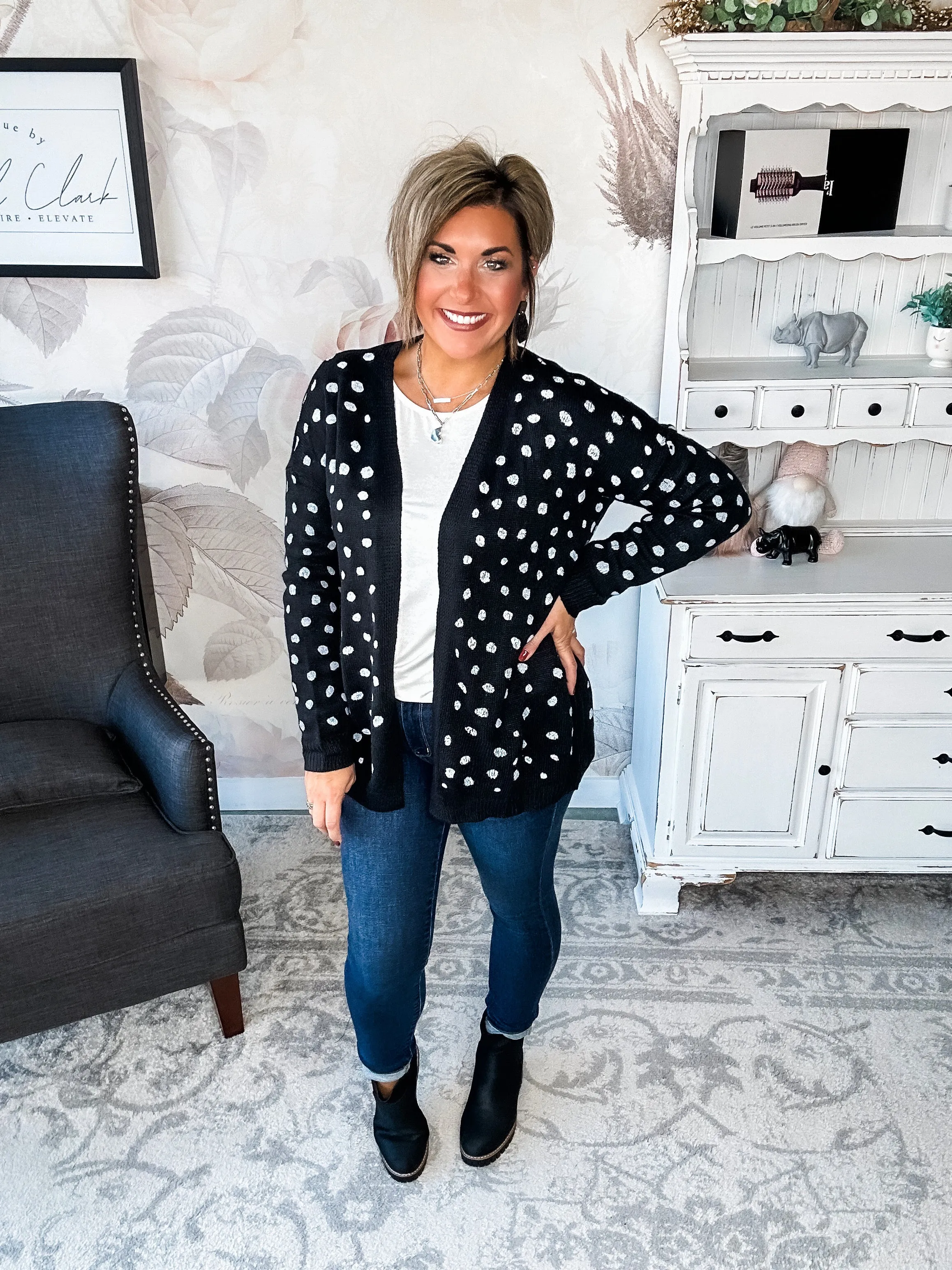 Never Stay Too Long Cardigan