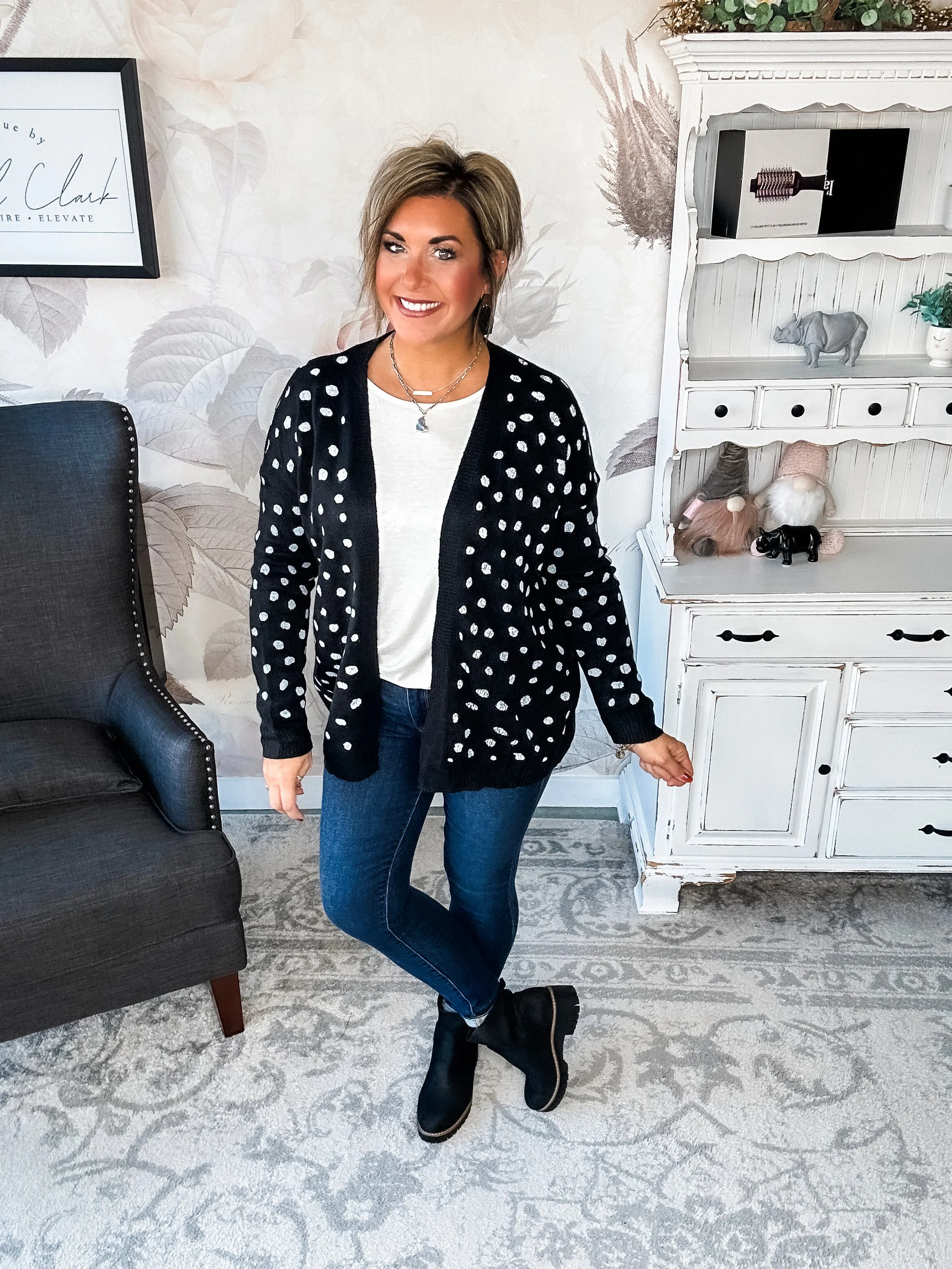 Never Stay Too Long Cardigan