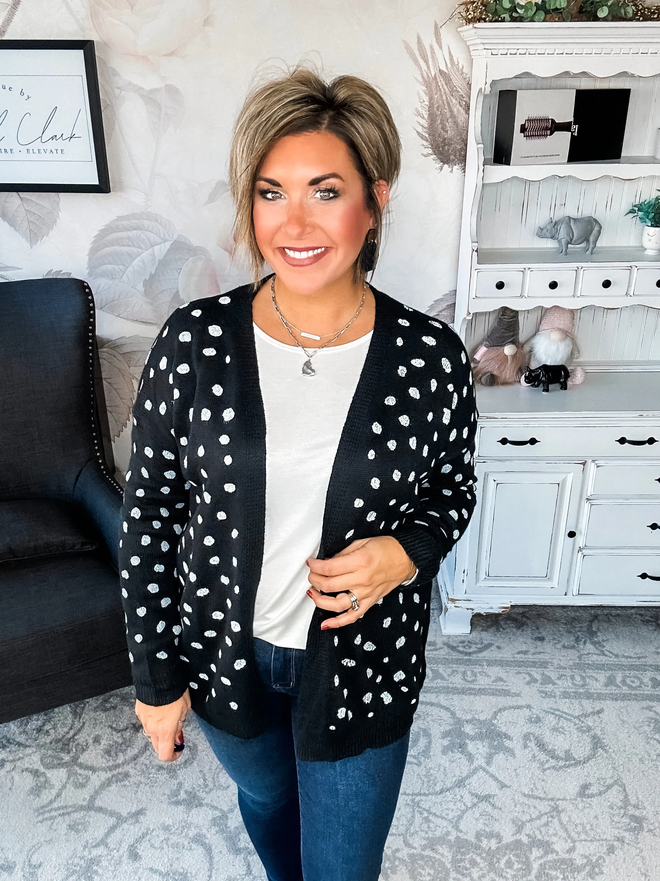 Never Stay Too Long Cardigan