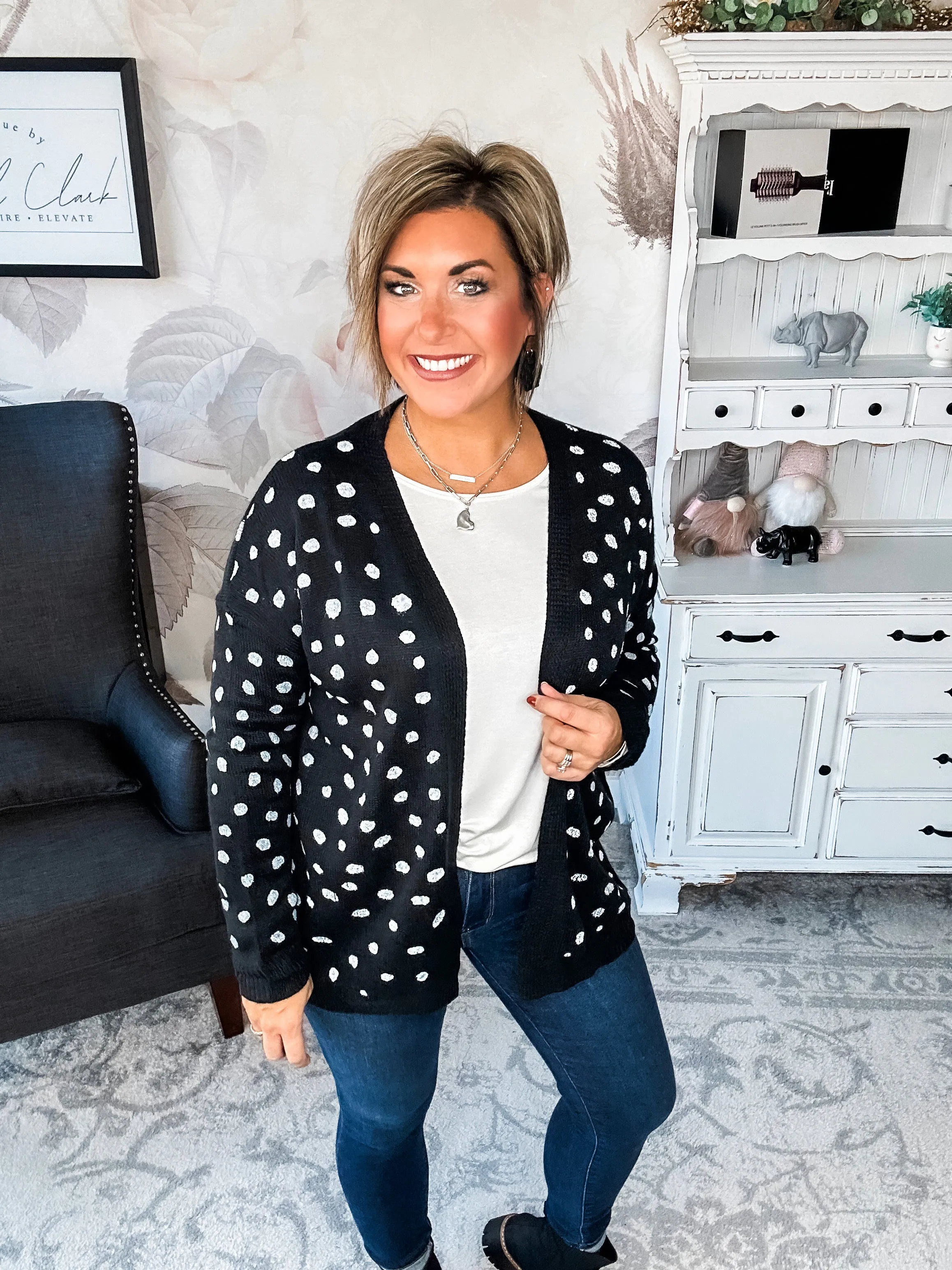 Never Stay Too Long Cardigan
