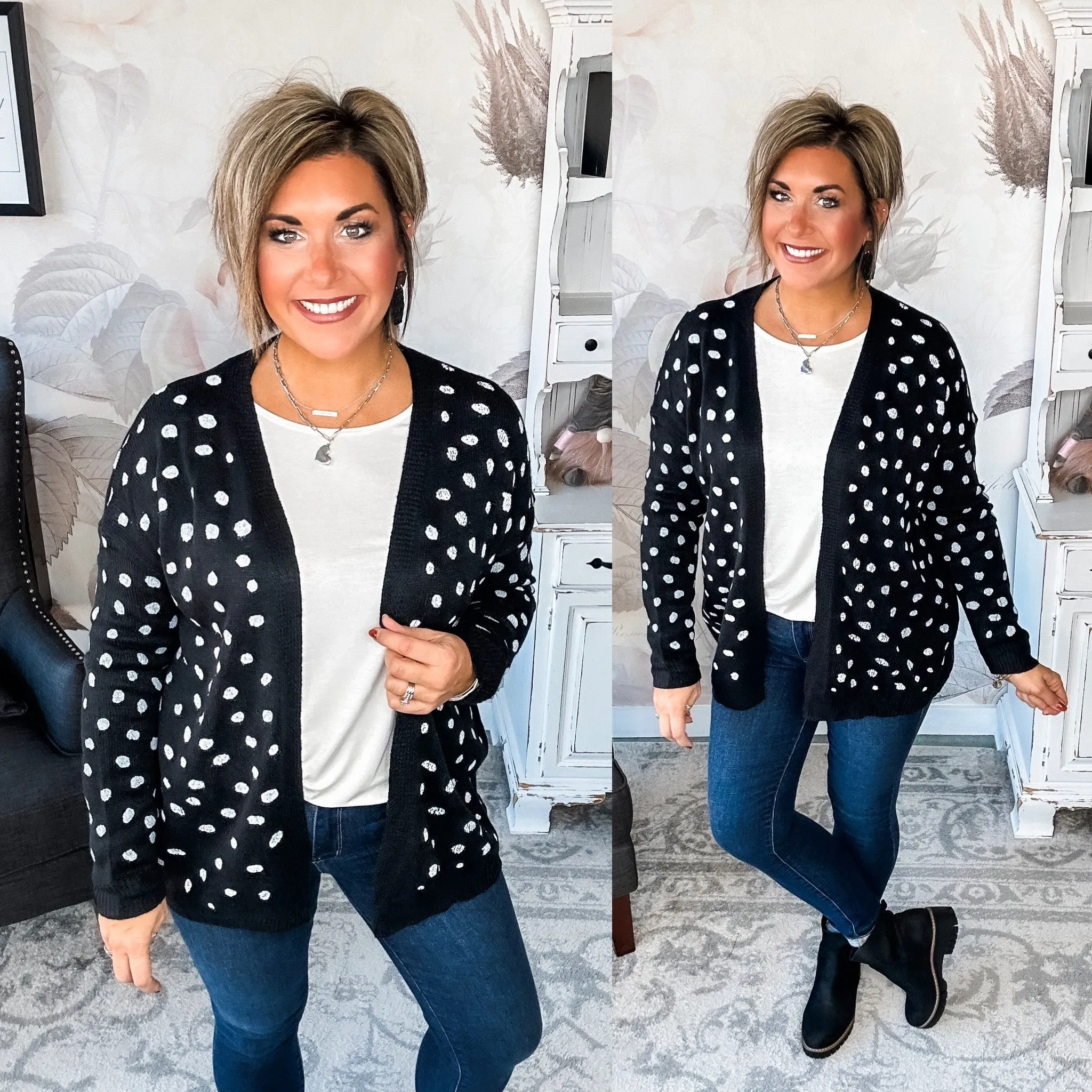 Never Stay Too Long Cardigan