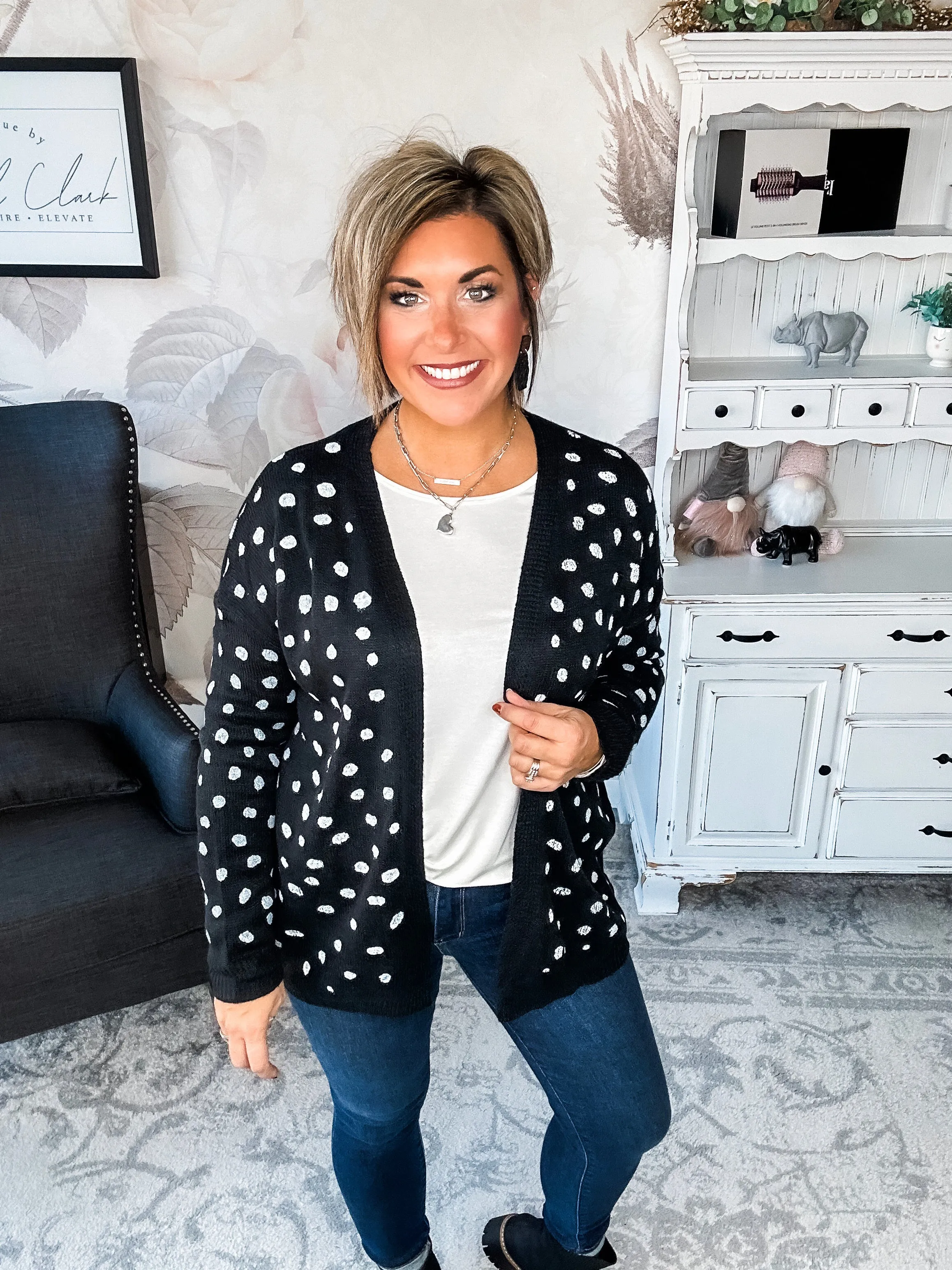 Never Stay Too Long Cardigan