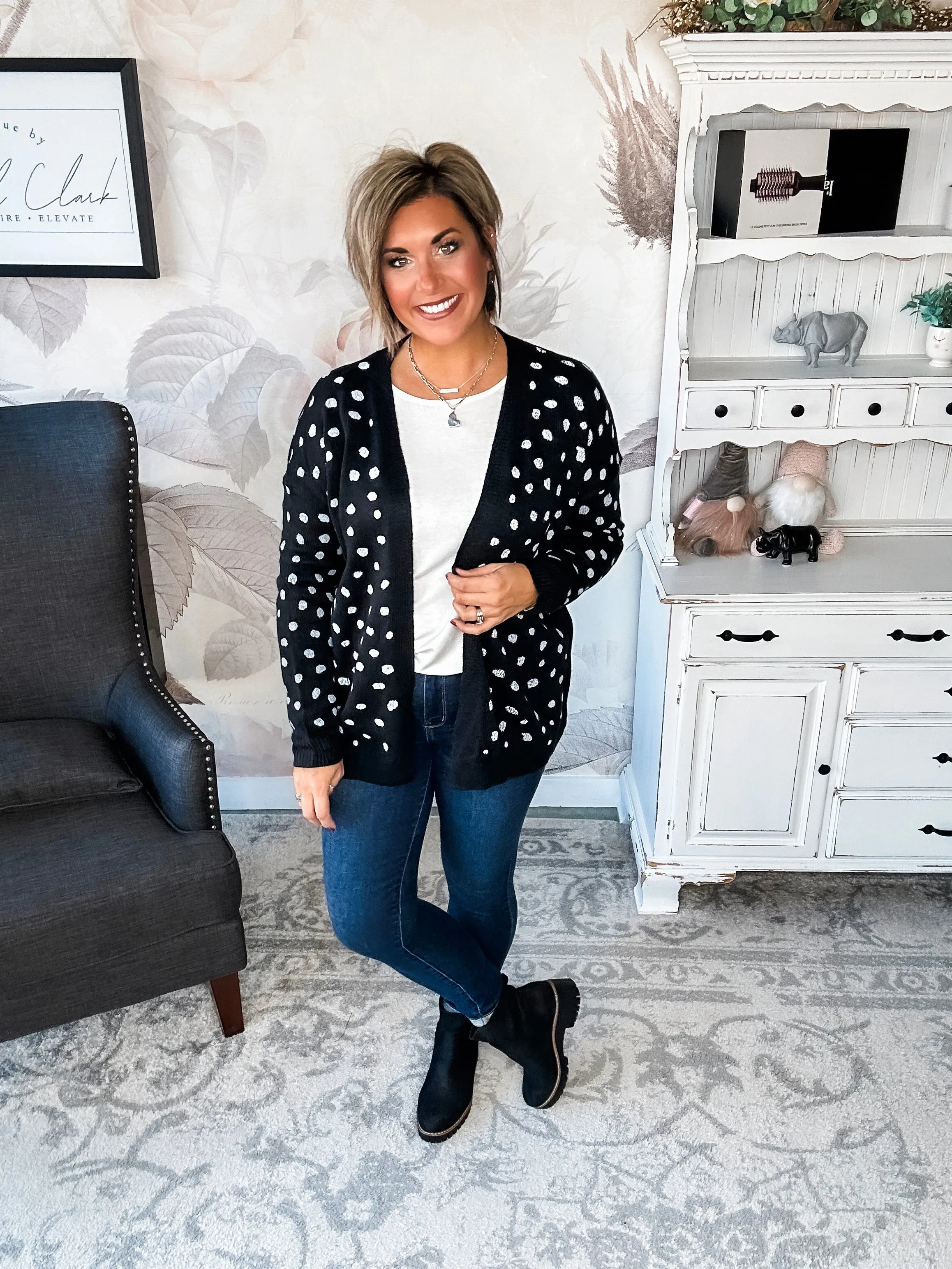 Never Stay Too Long Cardigan
