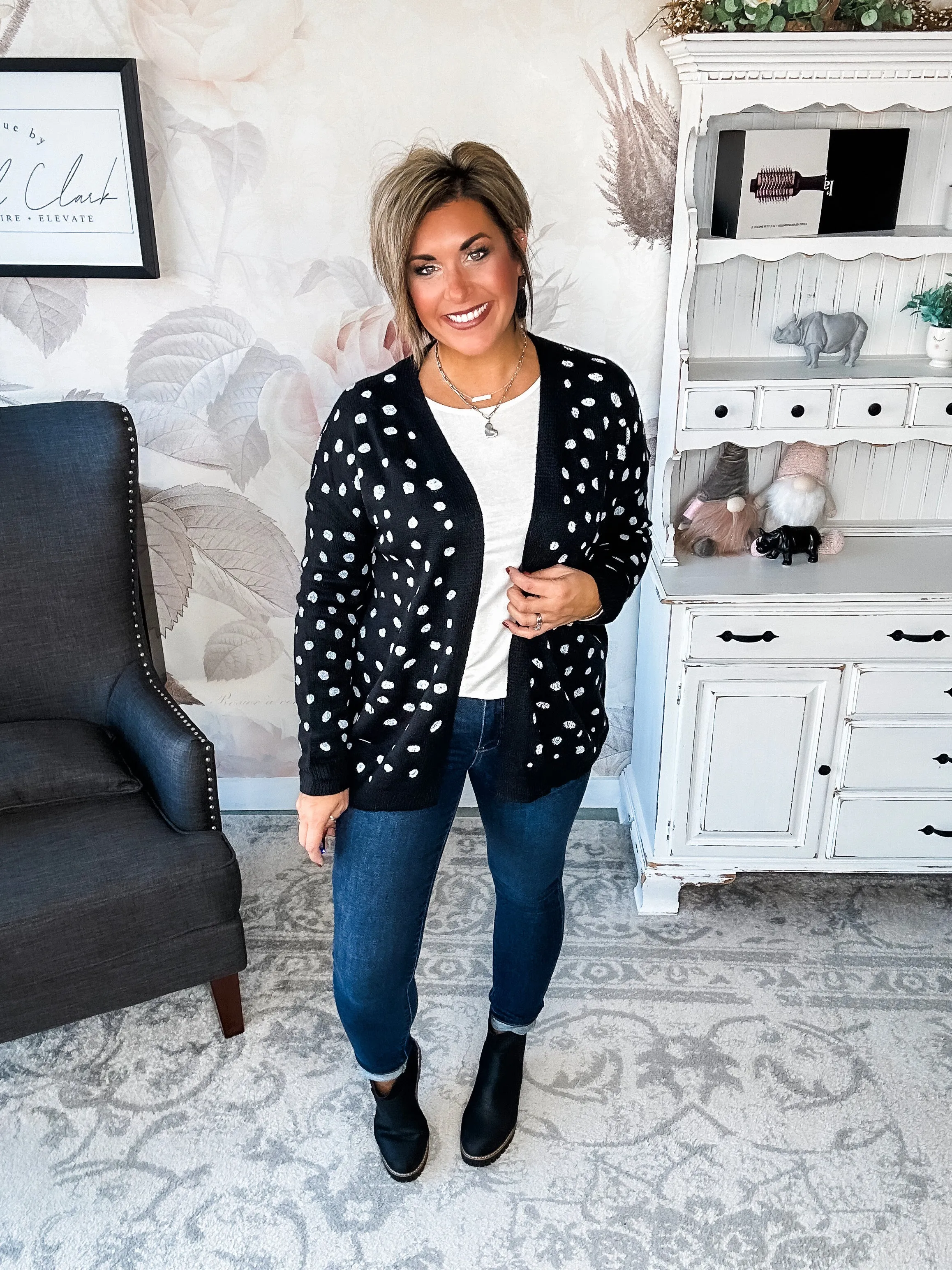Never Stay Too Long Cardigan