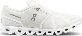 On Cloud Men's Cloud 5 Running Shoes- Undyed-White/White