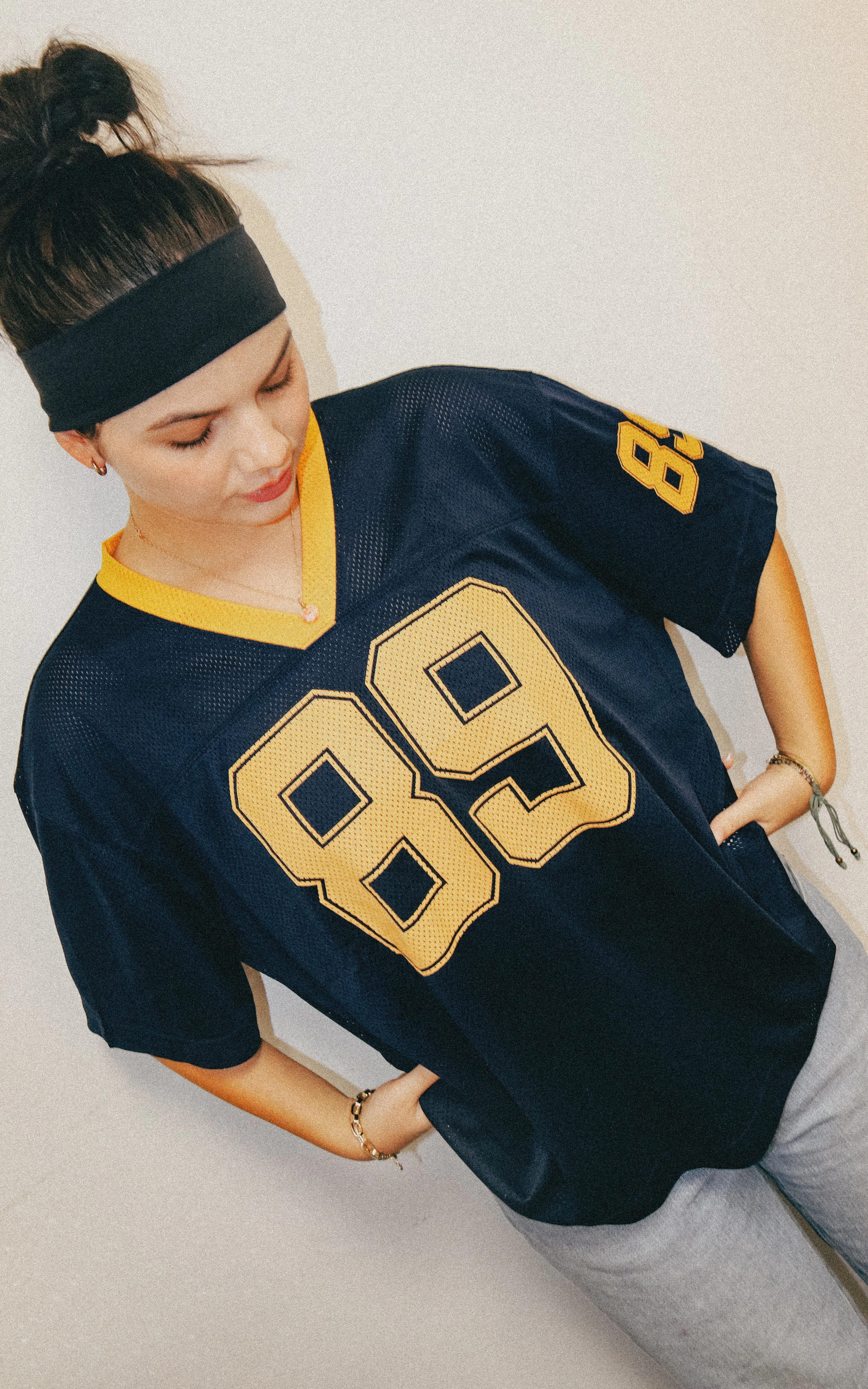 Oversized 89 Jersey Navy