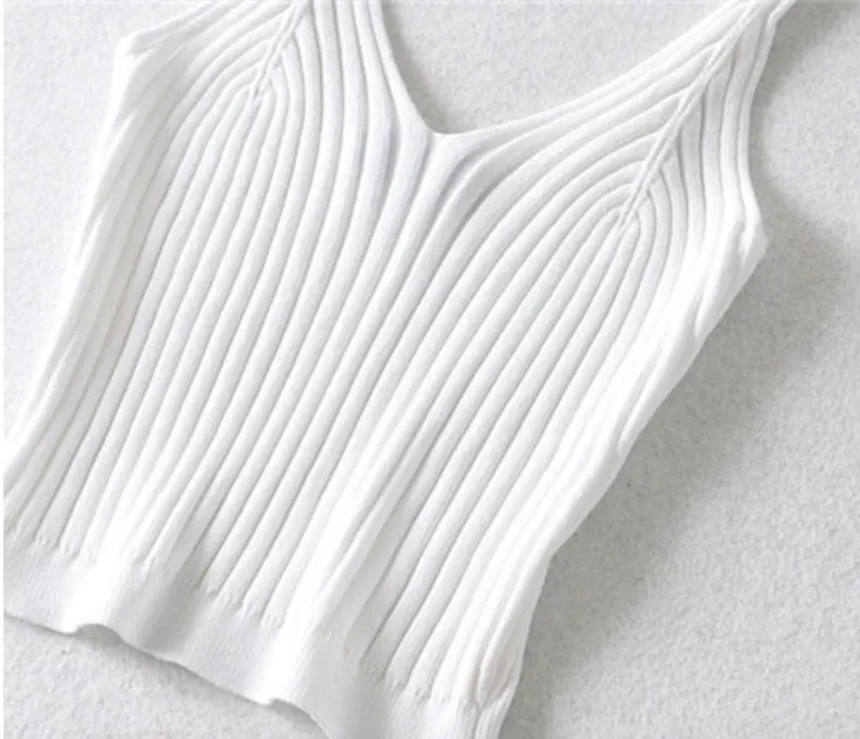 Sexy knit Crop Tops .