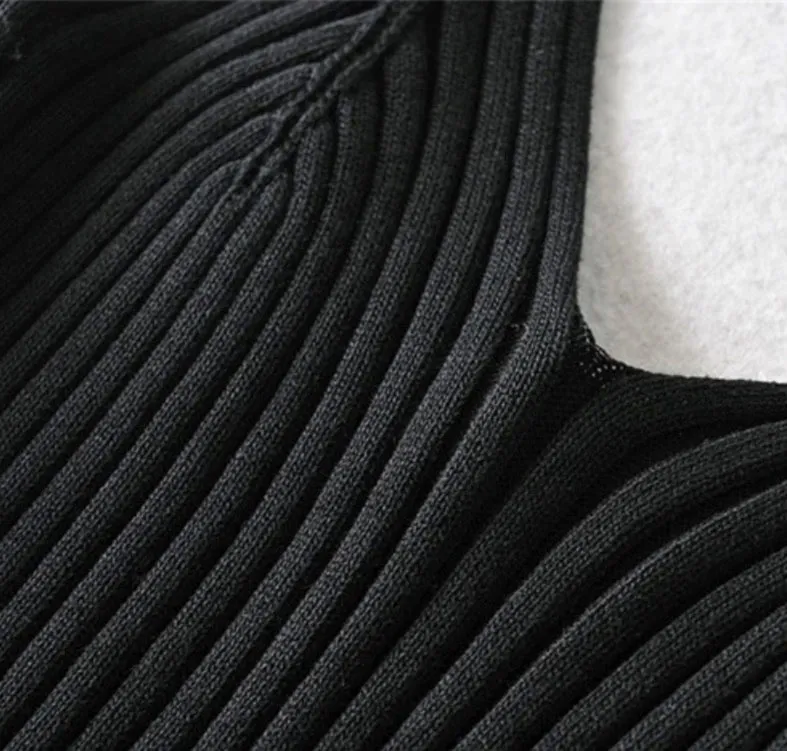 Sexy knit Crop Tops .