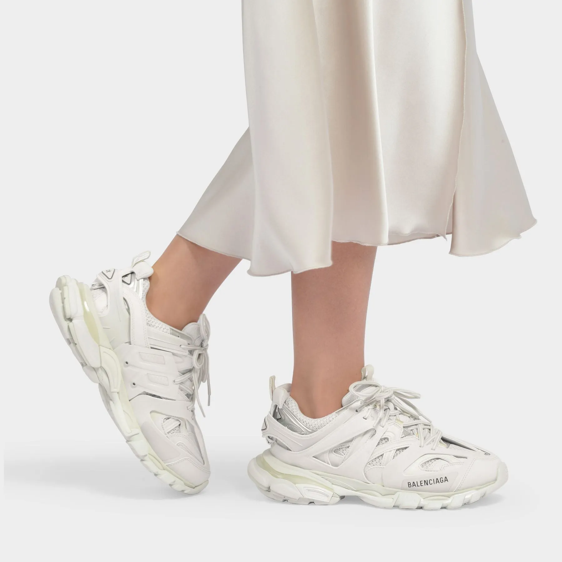 Sneakers Track - Balenciaga - Blanc