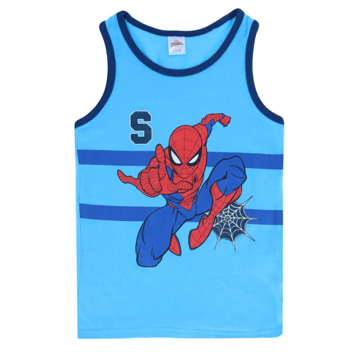 Textiel Trade Boys Spiderman Singlet Tank Tops (2 Pack)