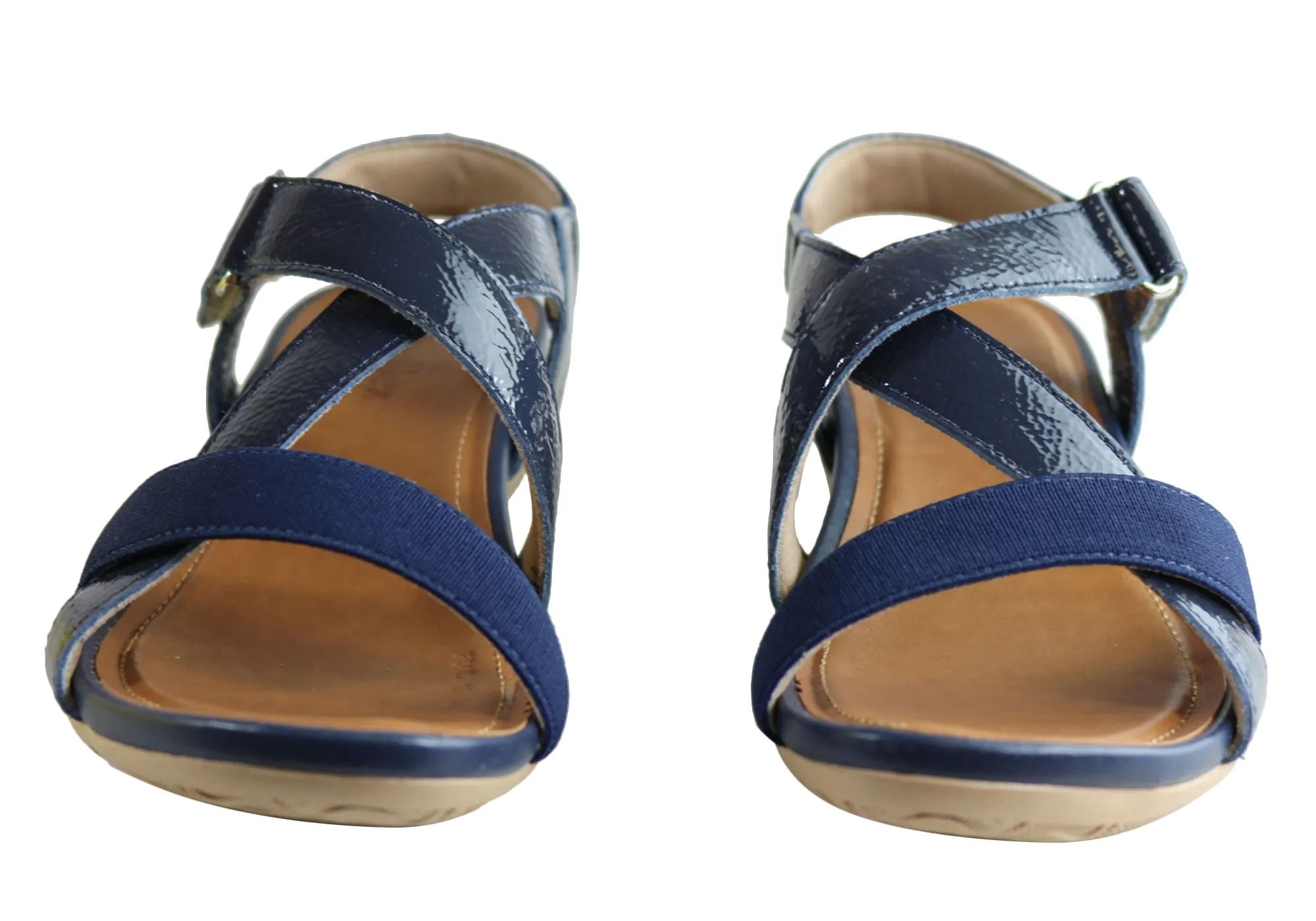 Usaflex Mosely Womens Comfortable Cushioned Sandals Made In Brazil