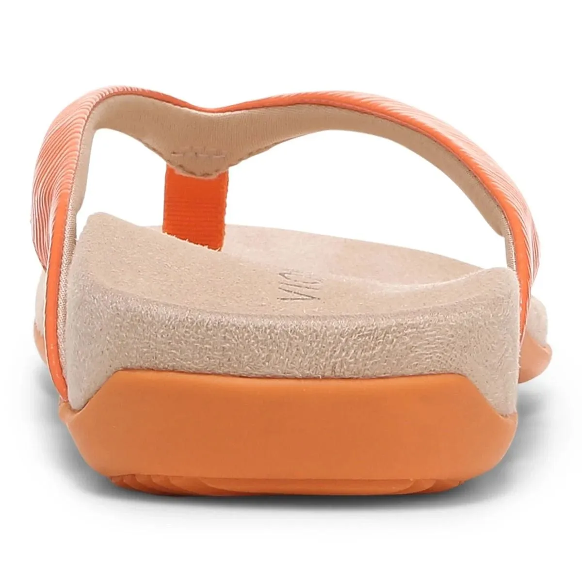 Vionic Women's Dillon II Flip Flops- Marmalade Wavy