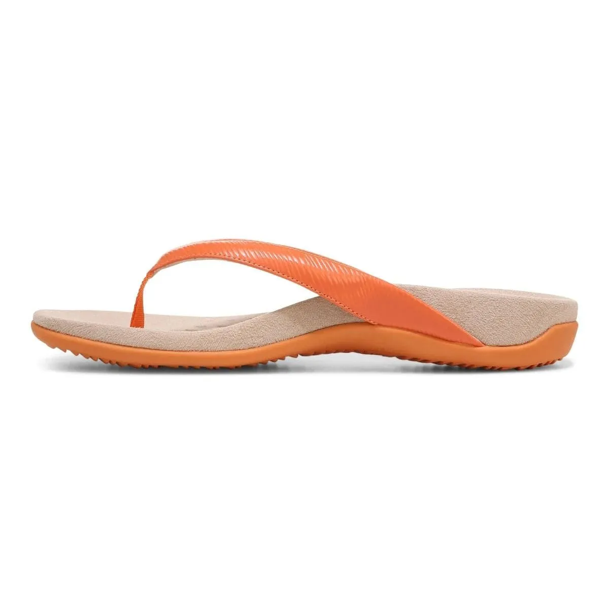 Vionic Women's Dillon II Flip Flops- Marmalade Wavy