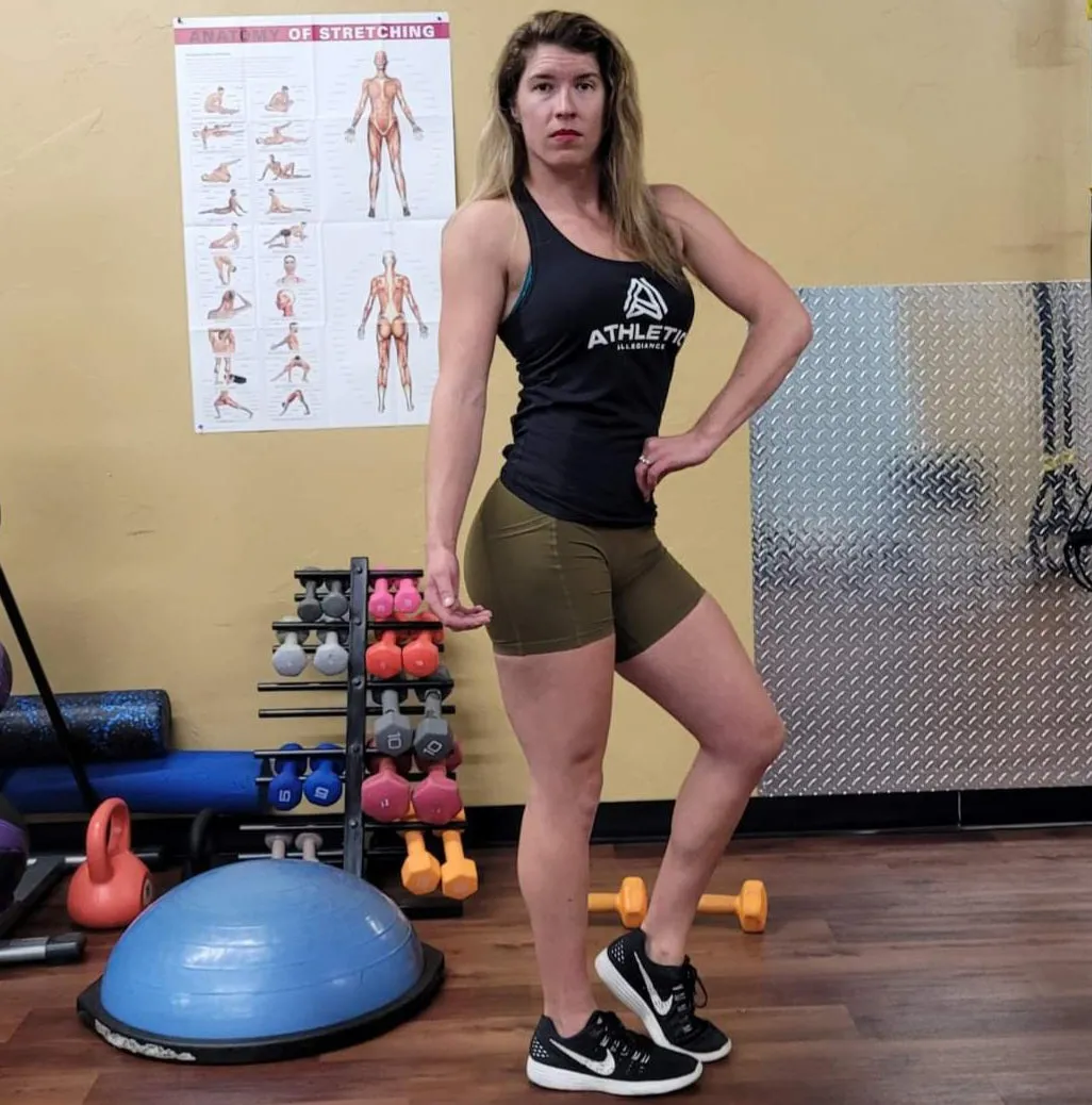Woman's Racer back tank top