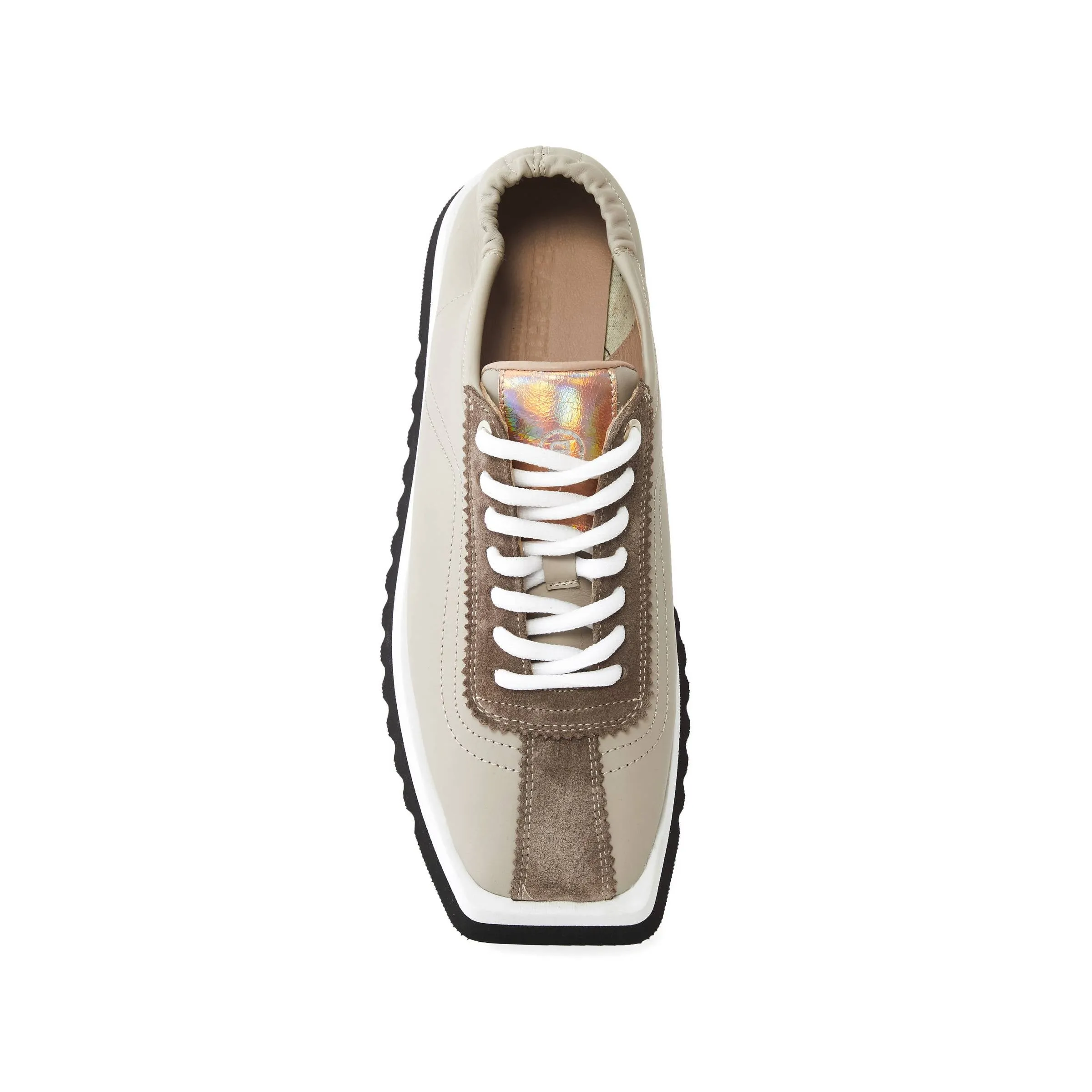 Women's Calf Leather Handmade Sneakers W5002