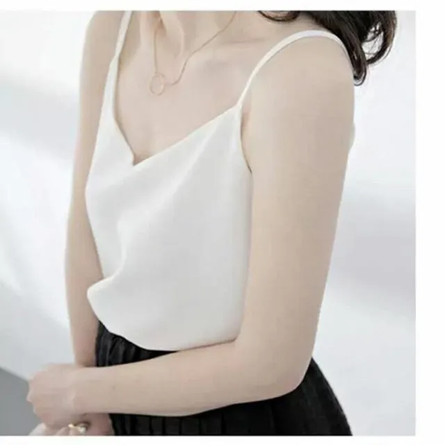 Women's Summer Chiffon Sleeveless Tank Top